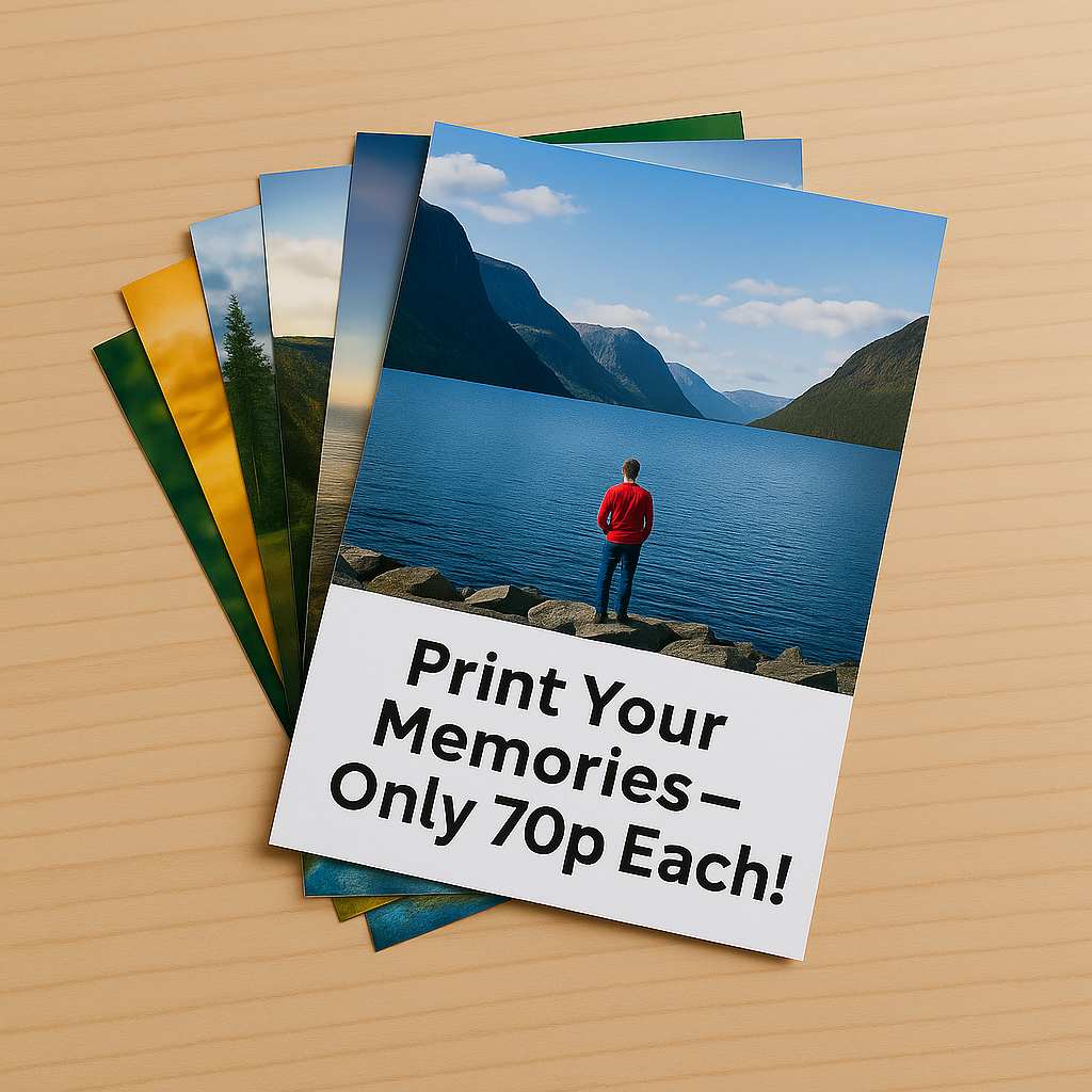 Photo Print 7x5 inch - Singles - 6 Photos Minimum