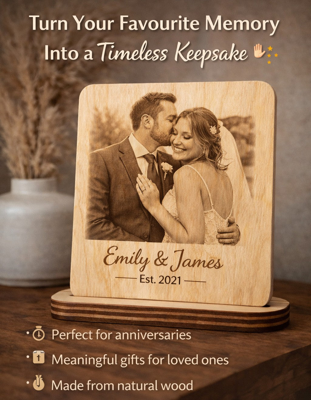 Personalised Photo Plaque