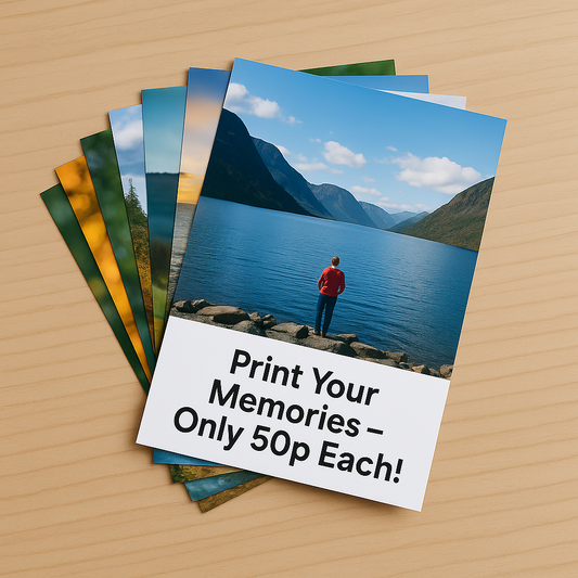 Photo Print 6x4 inch (A6) - Singles - 6 Photos Minimum