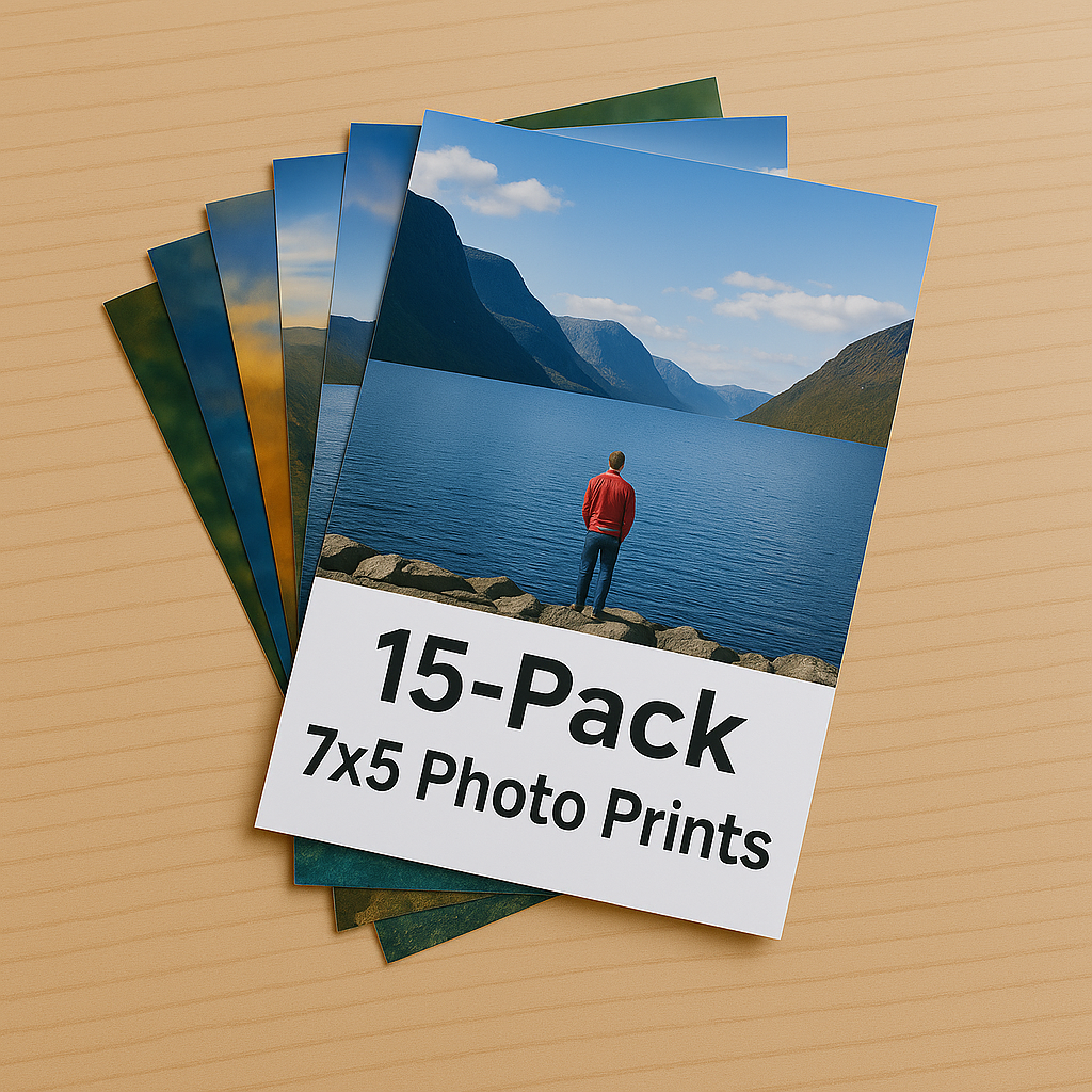 Photo Print 7x5 inch  - 15 pack