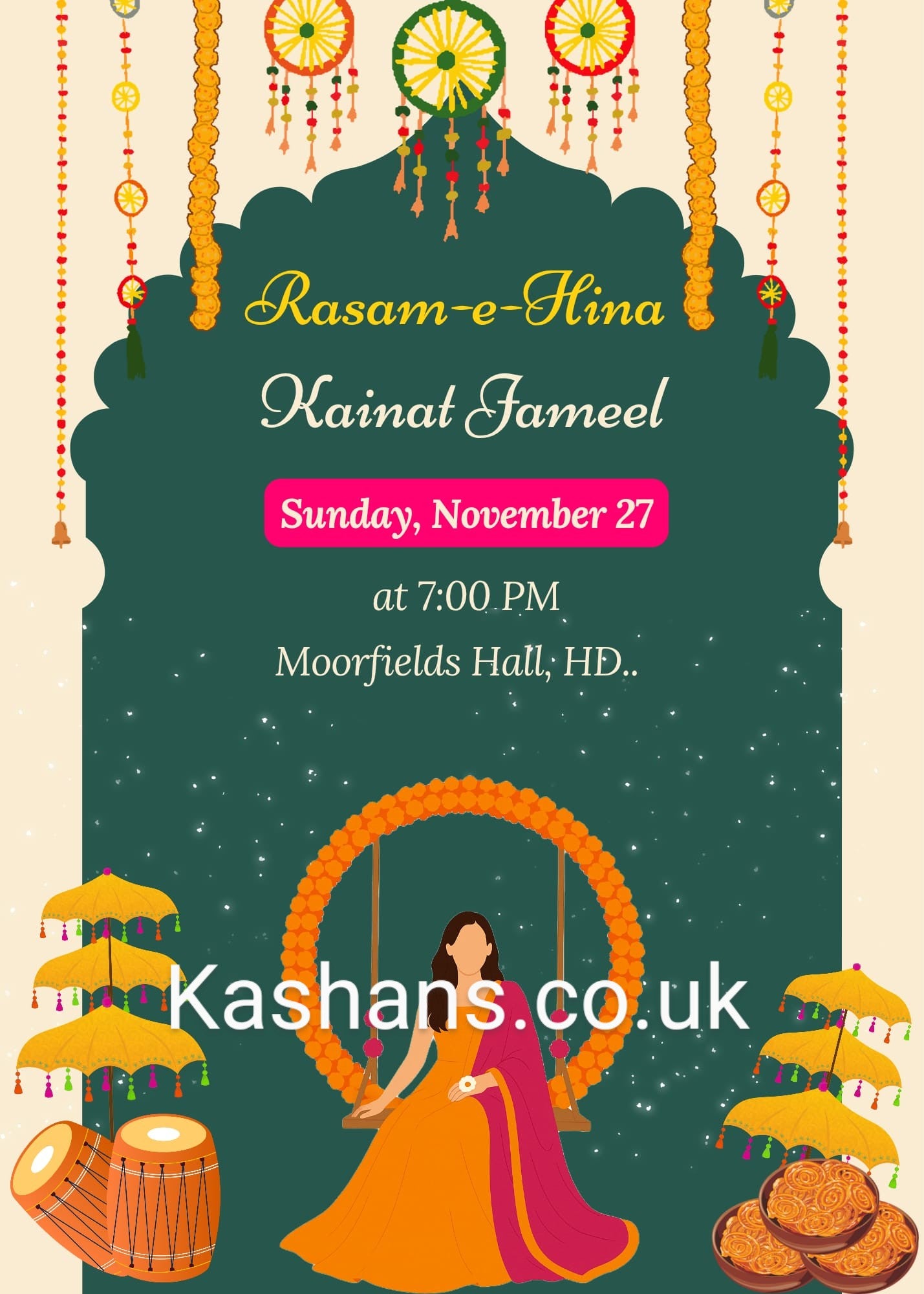 Invitation Cards For Mehndi